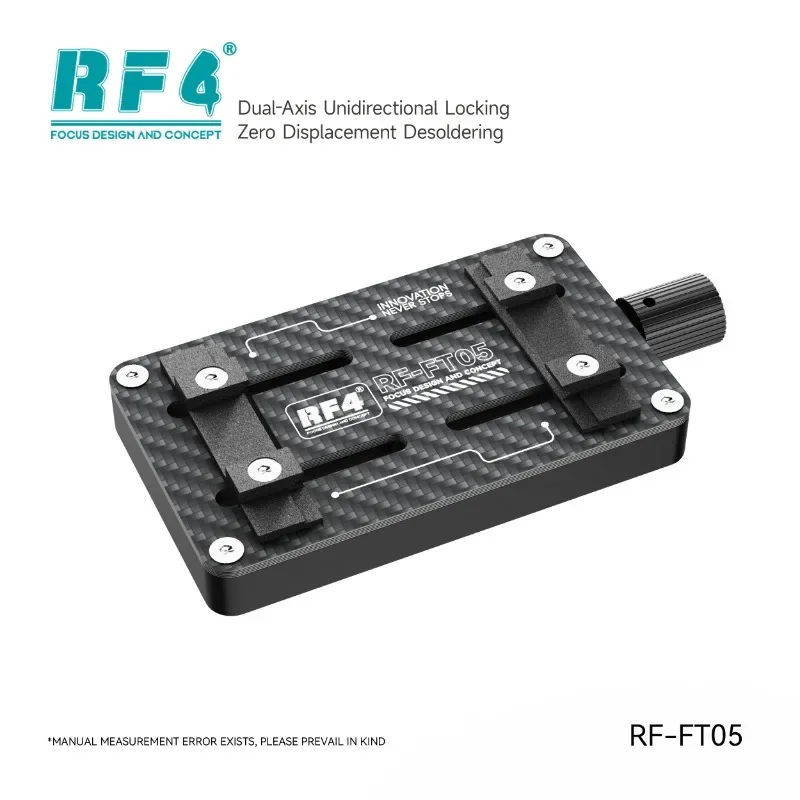 RF4 RF-FT04/FT05 Clip de placa base para reparación de teléfonos móviles hebilla deslizante de doble eje negro fijación antideslizante herramientas de reparación de teléfonos móviles - imagen 2