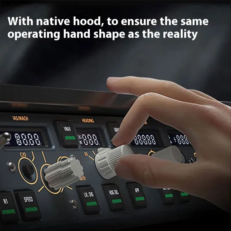 WINWING Simulación Vuelo Panel de piloto automático Simulación de vuelo PAP3 Zibo PMDG iFly para X-Plane MSFS 2020 - imagen 3