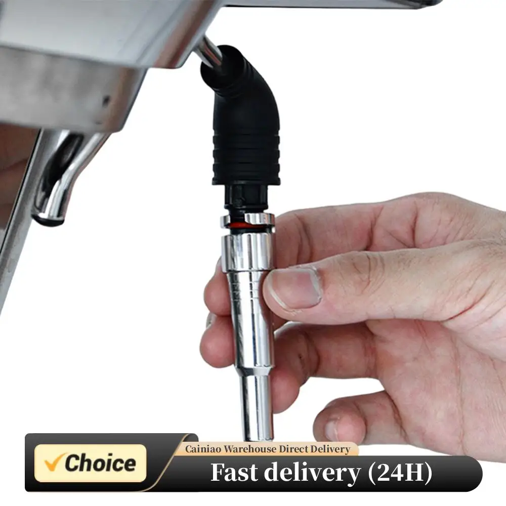 Boquilla de vapor lavable de silicona para café, boquilla de acero inoxidable para máquina de café Delonghi ECP3420 310 330 EC680 685