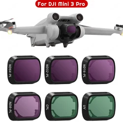 Filtro Lente UV CPL DJI Mini 3 Pro – Vidrio con Aleación Aluminio