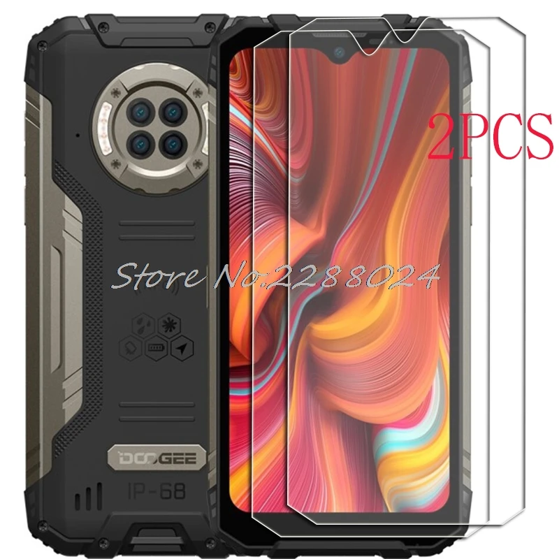 2 uds para Doogee S96 Pro Protector de vidrio templado de alta HD en S96Pro S96GT GT cubierta de película protectora de pantalla