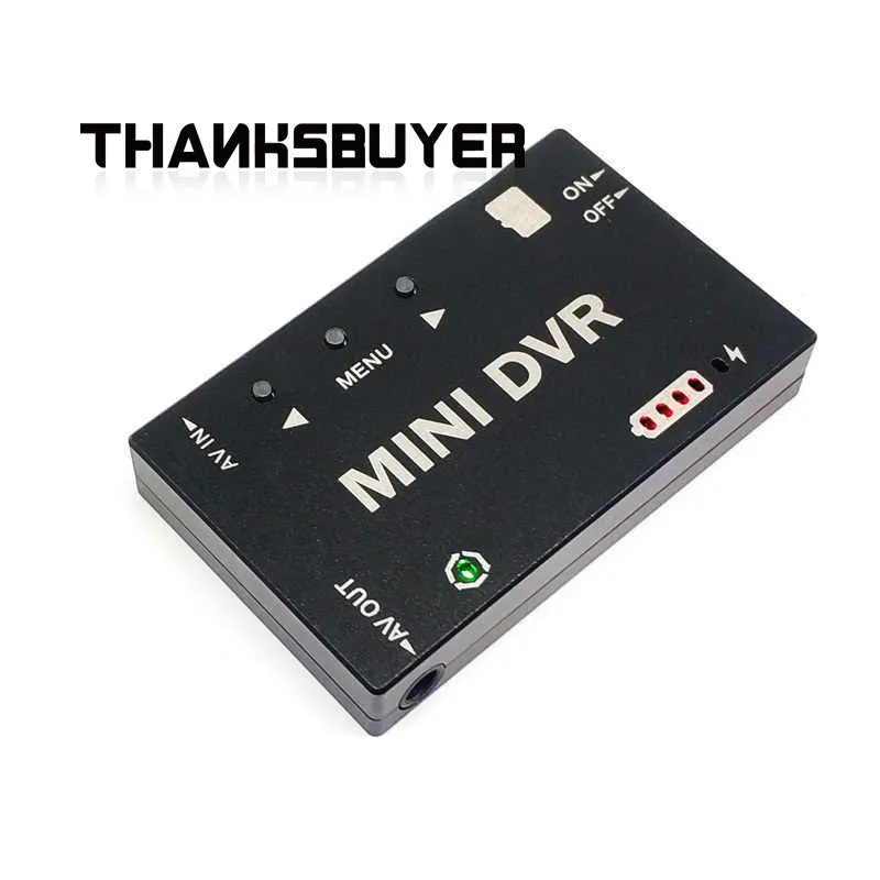 Mini grabadora DVR Mini FPV DVR (edición de cableado DIY + pantalla de 4,3") para modelos RC y drones FPV de carreras - imagen 4