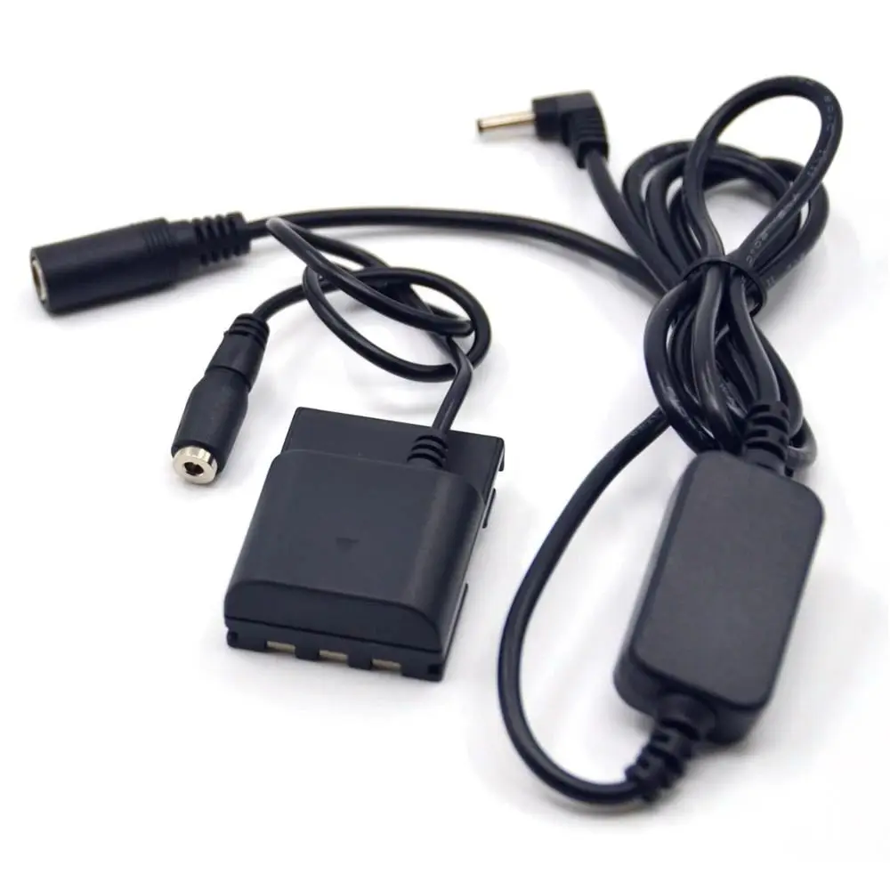 Acoplador de DR-E2 DR-700 NB-2L batería falsa + Cable de alimentación reductor de 12V-24V para Canon Powershot G7 G9 S50 S60 S70 S80 350D 400D XT XTi - imagen 3