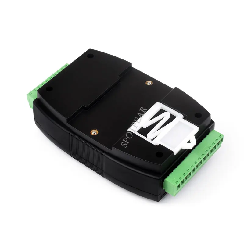 Convertidor industrial aislado UART USB a 8 canales RS485 para carril estándar de 35 mm y instalación apilada