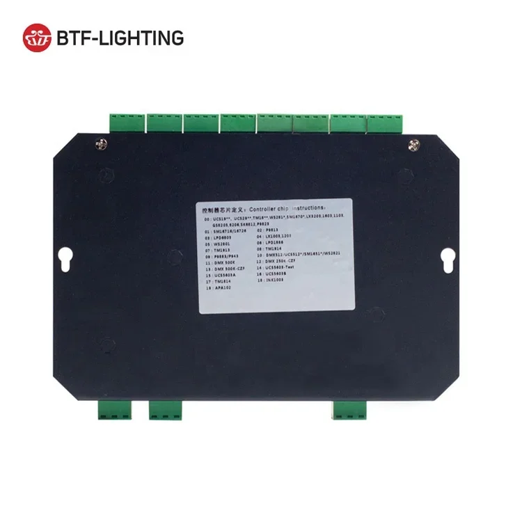 La solución de iluminación inteligente sin conexión 8 puertos tarjeta Sd llevó el controlador K-8000C - imagen 3