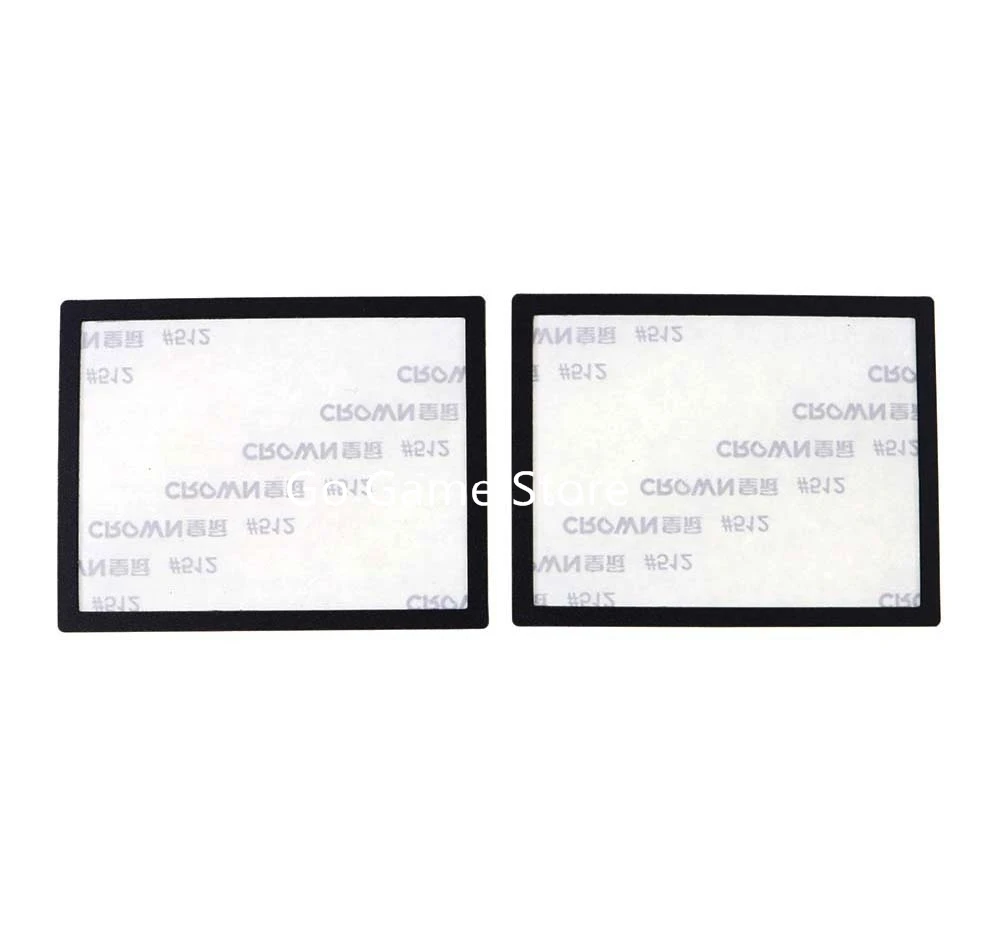 1 unidad para consola NDSL, lente de pantalla lcd superior colorida, cubierta de pantalla de plástico, cubierta de lente de marco inferior - imagen 3