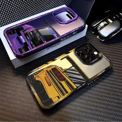 Funda Silicona iPhone – Dibujos Coche Animado Antigolpes