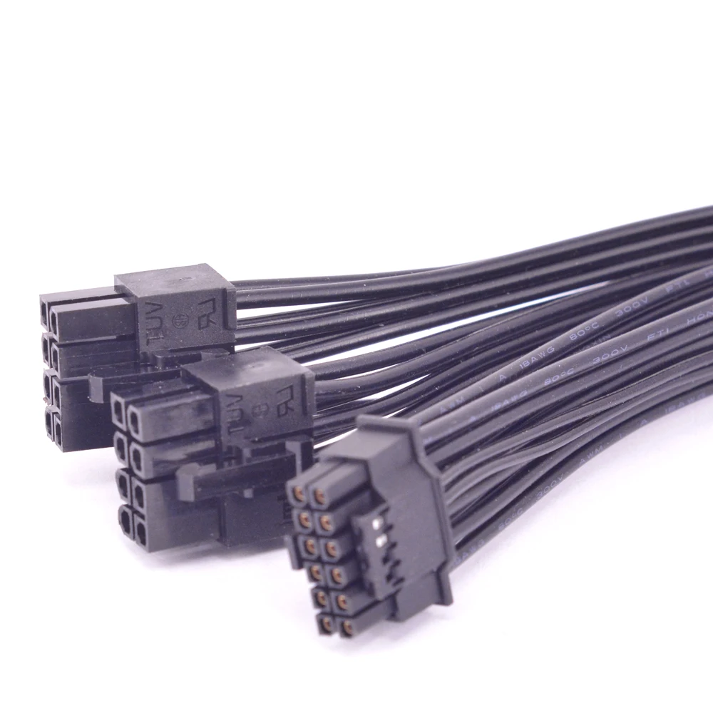 Seasonic-Cable de fuente de alimentación PSU para RTX40 Series 5,0, tarjeta adaptadora de gráficos, PCIE 600, 4090 W, VHPWR 12, 16 pines a 8 pines duales, ATX3.0 - imagen 2