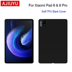 AJIUYU Funda TPU para Xiaomi Pad 6 Pro y Pad 6 – Negra