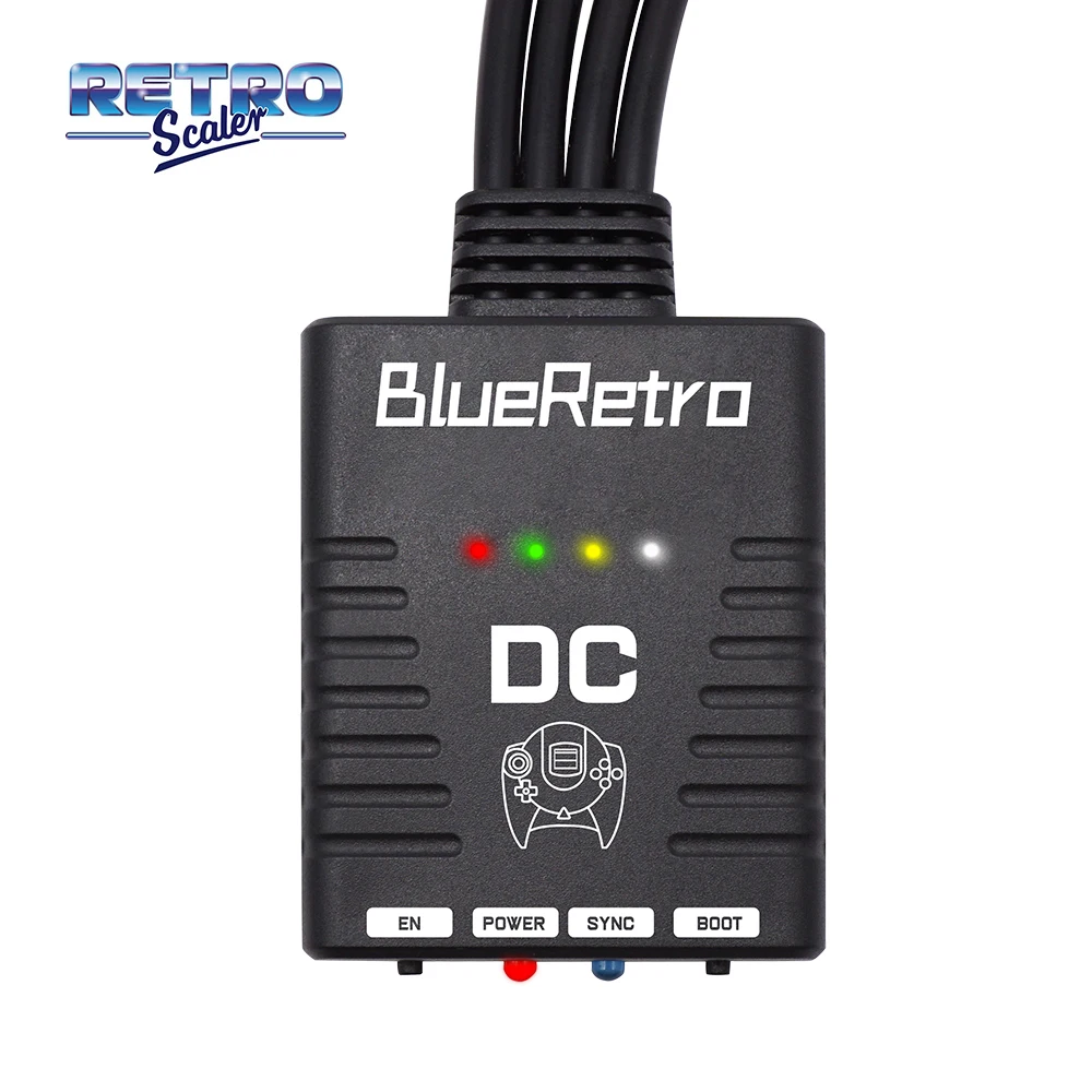 Adaptador de controlador inalámbrico RetroScaler BlueRetro para consola SEGA DreamCast a PS3 PS4 PS5 8bitdo Switch Pro WiiU - imagen 4