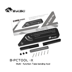 Bykski Molde de Flexión Tubo Acrílico PMMA PETG B-PCTOOL-X Negro