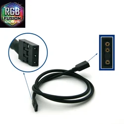 Cable Extensor RGB Gigabyte Fusion 12V/5V – 5 Pines