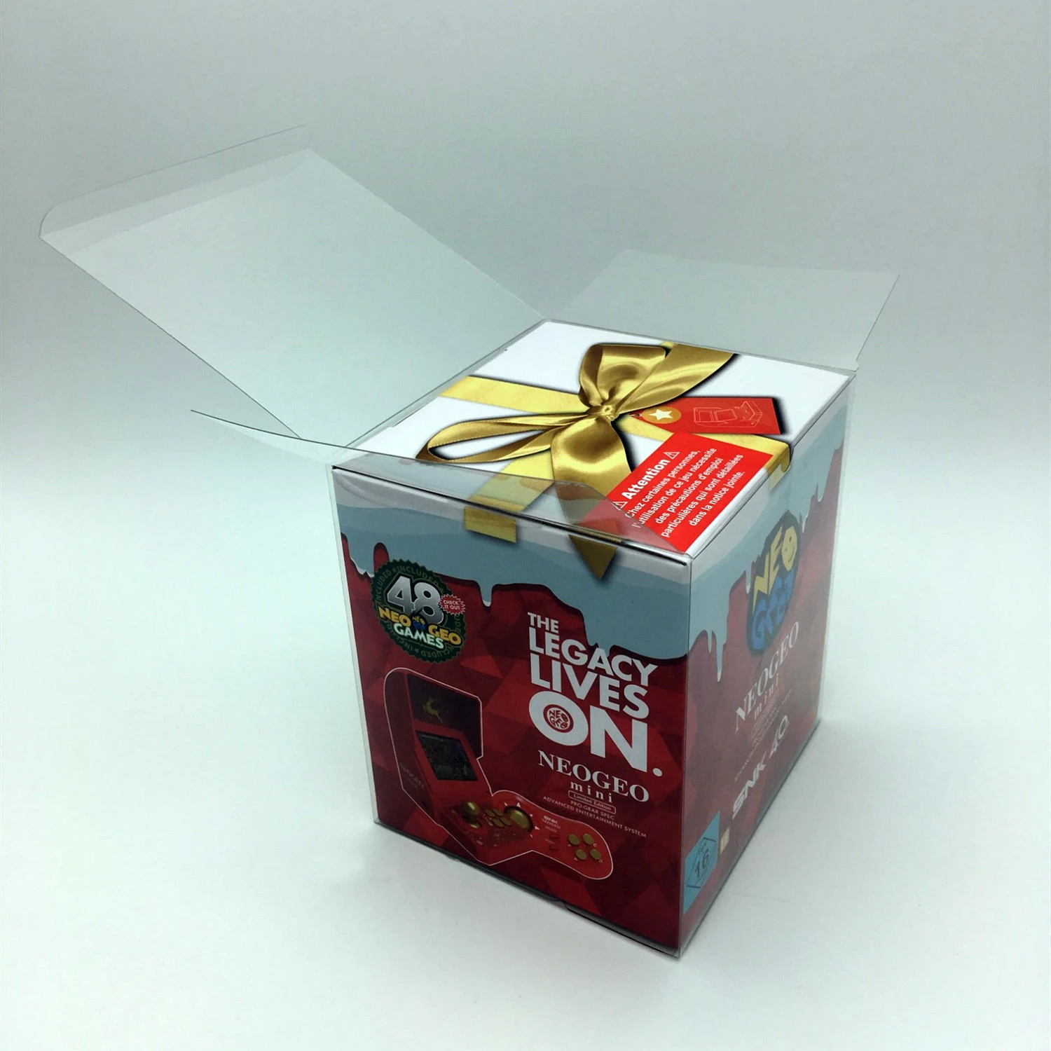 1 Box Protector For The NEOGEO MiNi Christmas Limited Edition SNK