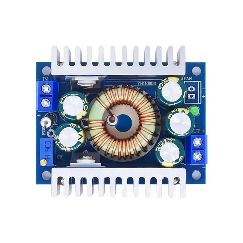 Módulo reductor ajustable de 100W 5-40V 12A DC-DC de alta potencia y baja ondulación 95% módulo de alimentación de coche eficiente 12/24V a 3,3 V/5/12V - imagen 5