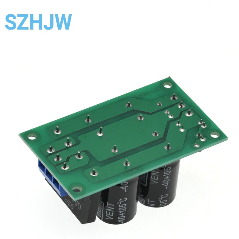 PW28, amplificador de filtro de doble potencia, placa rectificadora 25A, puente plano, módulo de fuente de alimentación no regulada con salida Dual USB AC a DC - imagen 4