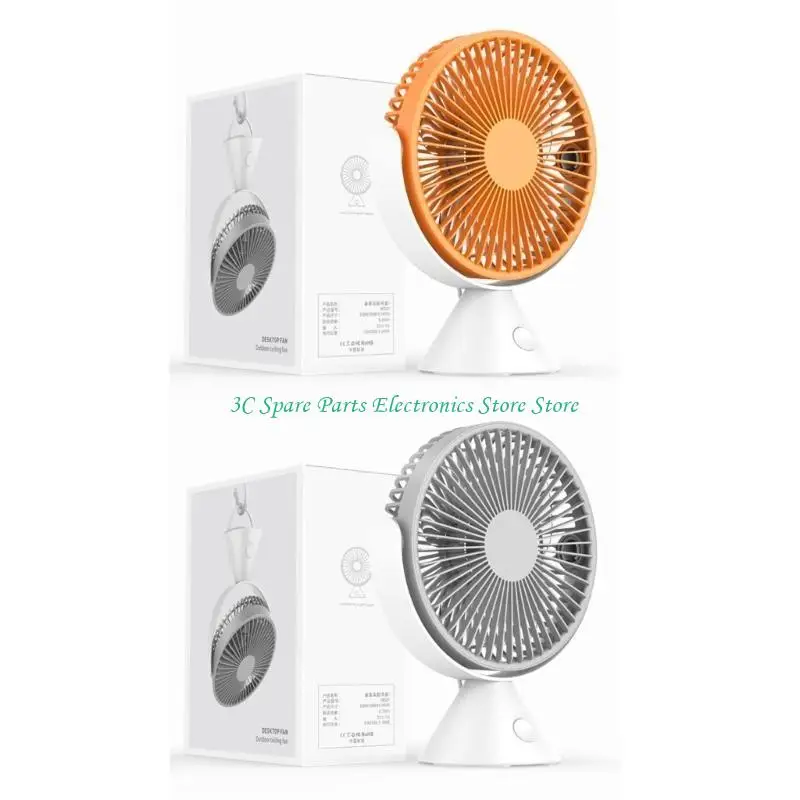 12pc 1500mAh USB portátil USB Recargable Ventilador ventilador techo 3 velocidades Ventilador colgante para carpa - imagen 2