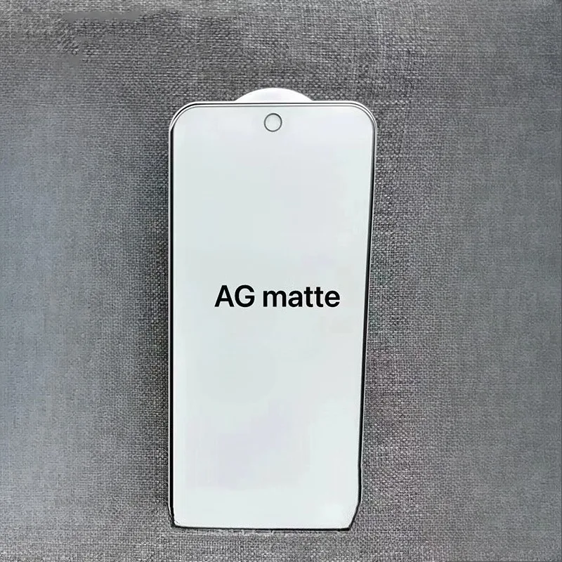 Protectores de pantalla esmerilados mate para Asus ROG Phone 9 8 Pro, vidrio templado con borde negro para Rog8 Rog8Pro Rog9 Rog9Pro - imagen 4