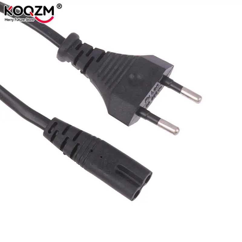 Cable de alimentación de CA de 2 pines para PS4/PS5, accesorio europeo, Figura 8 C7 a europeo, para Xbox