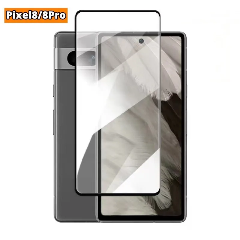 Protector de pantalla de vidrio templado para Google Pixel 8 Pro, 2 piezas, Protector de pantalla para Google Pixel8 Pro