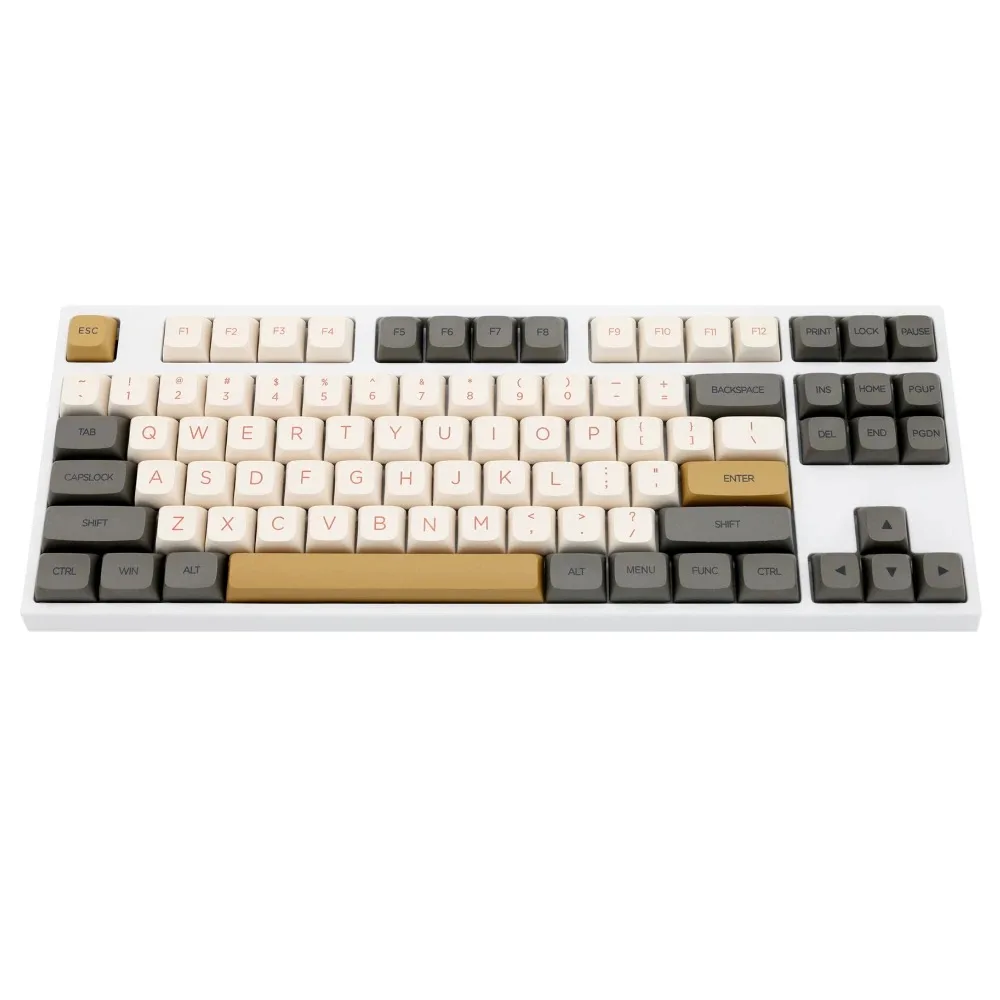 Teclas mecánicas con microluz, sublimación térmica PBT, perfil XDA, juego completo pequeño coreano ruso, juego de teclas de 125 teclas - imagen 2