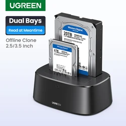 UGREEN Estación acoplamiento SATA a USB externo para SSD y HDD