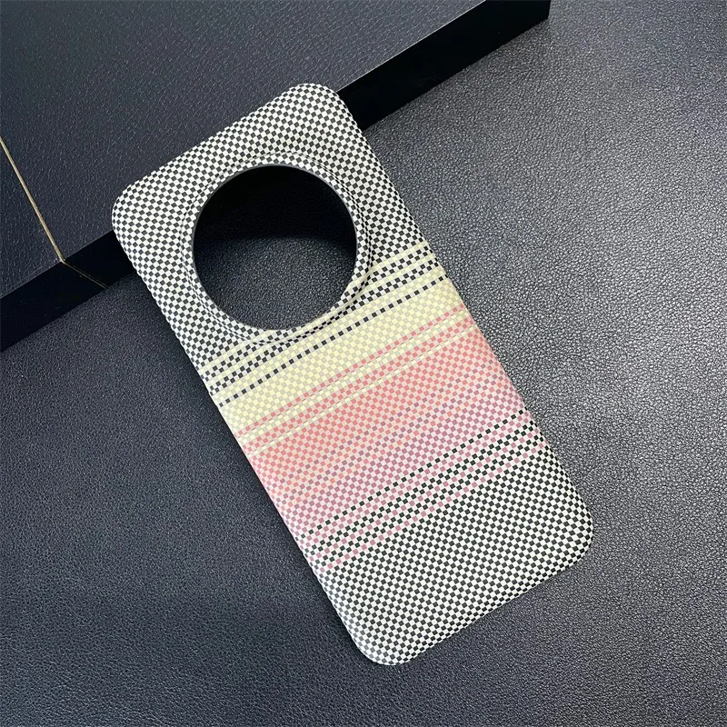 Para Huawei Honor Magic 7 Pro funda dura de PC de fibra de carbono de grano funda protectora trasera delgada para Honor Magic7 7Pro carcasa de teléfono - imagen 3