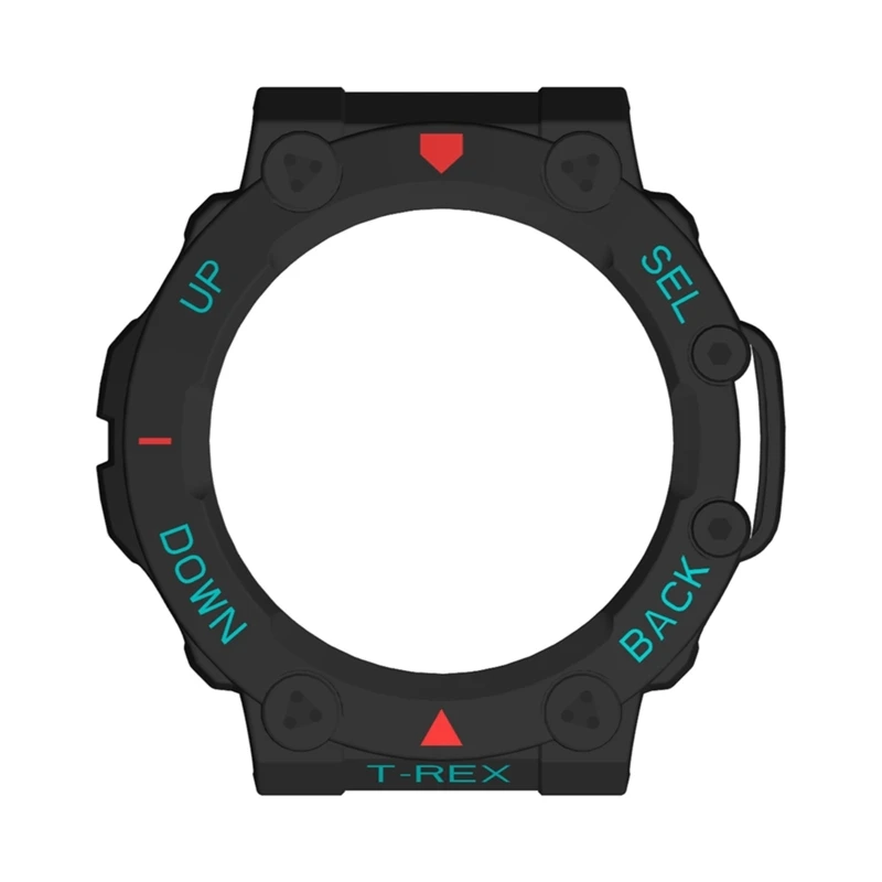 Funda protectora de PC para reloj inteligente, carcasa protectora de marco para Huami Amazfit Trex 2, parachoques - imagen 5