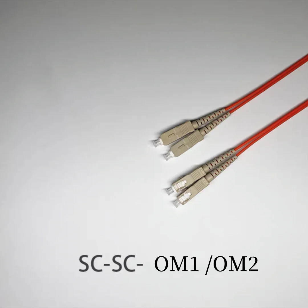 Cable de conexión de fibra SC-SC OM1 OM2 dúplex 20m 30m 100m SC DX cable multimodo 1m2m3m5m7m10m puente de fibra óptica envío gratis ELINK - imagen 2