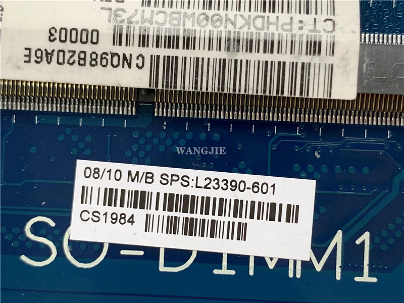 Para HP 14-CM 14T-CM 245 G7 placa base de computadora portátil L23390-601 L23390-501 L23390-001 L23391-601 A4-9125 CPU 6050A 2983401   100% funcionando - imagen 3