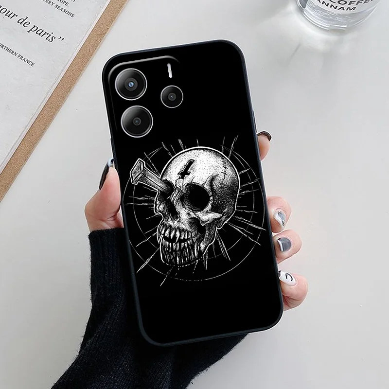 Para Xiaomi Redmi Note 14 5G India funda trasera de silicona suave a la moda para Redmi Note 14 5G versión Global China funda de teléfono - imagen 3