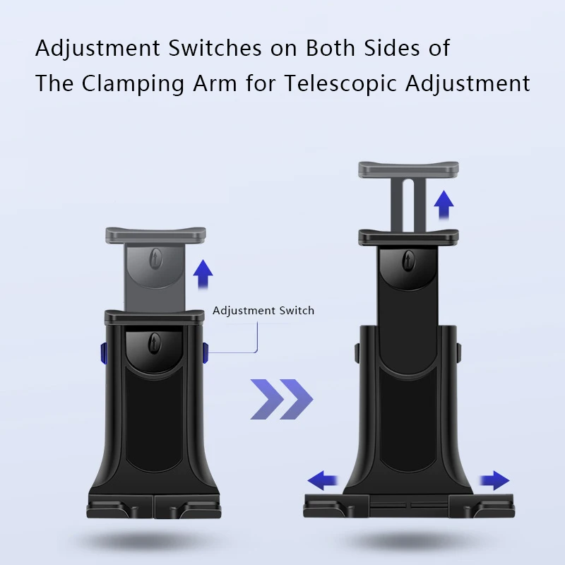 Adjustable Car CD Slot Tablet Stand Phone Holder for iPhone 16 15 14 13 12 11 iPad Pro Air Mini 4 to 11 Inch Samsung Xiaomi Pad - imagen 4