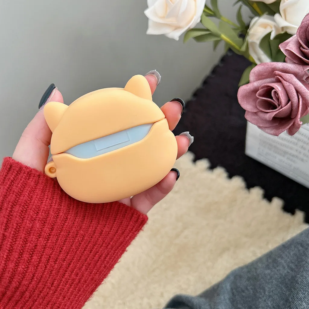 Para RedMi Buds6 Lite funda de dibujos animados Shiba Inu Shark Linda funda suave de silicona RedMi Buds6 Lite funda protectora - imagen 3