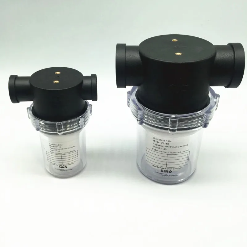 Filtro de bomba de vacío VF10,VF15,VF25 VF40, filtro de fuente de aire de vacío de presión negativa de gran flujo, filtro neumático - imagen 3