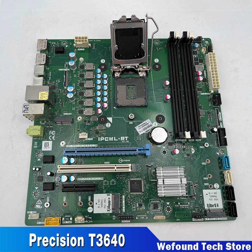 Precision T3640 D4MD1 1KGYDLGA1200 Placa base para estación de trabajo IPCML-RT trabajo perfecto - imagen 4