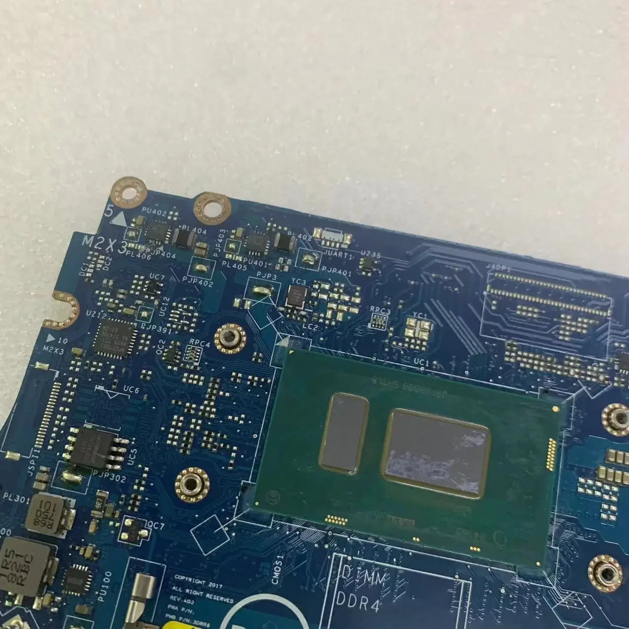 Para la placa base del ordenador portátil Dell 7290 7390 CN-0J8CVM 0J8CVM J8CVM con CPU SR3L8 I7-8650U DAZ20 LA-F312P 100% completamente probado funcionando bien - imagen 3