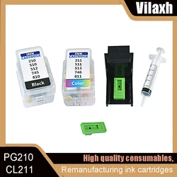 Canon PG-210/CL-211 XL – Cartuchos Tinta Compatible para Pixma