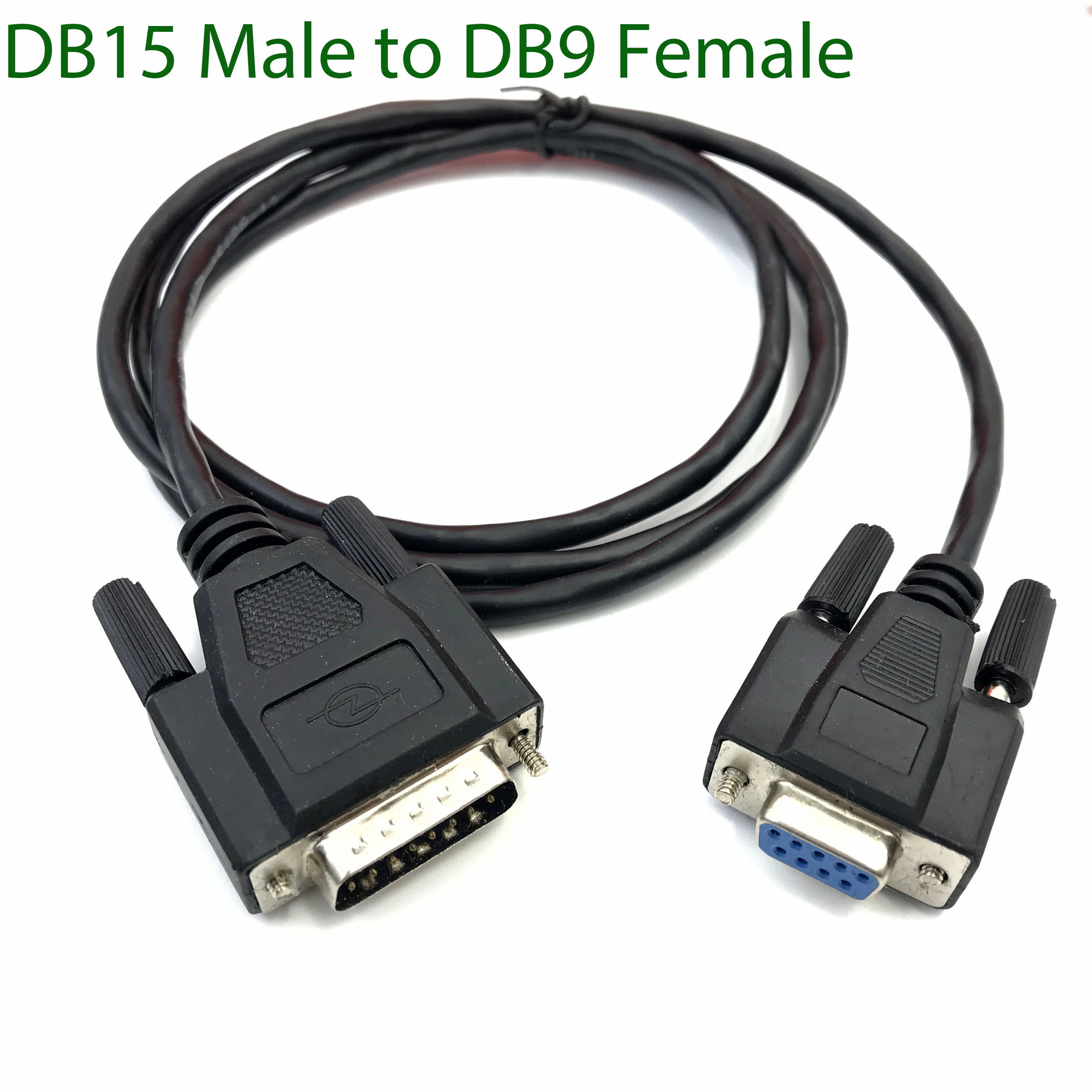 Cable de pesaje electrónico personalizado DB9 hembra a DB15 macho DB15 a DB9 de 9 pines a 15 Pines, cable de puerto serie