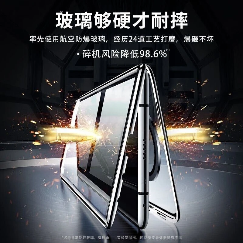 Funda trasera dura de vidrio templado de doble cara para Xiaomi 14 Ultra Mi14ultra, funda protectora con marco de Metal - imagen 5