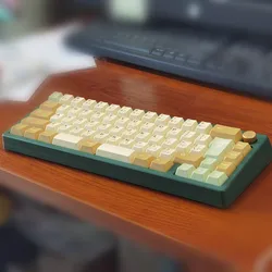 Keycaps PBT Cherry Wheat Dye-Sub para Teclado Mecánico ISO