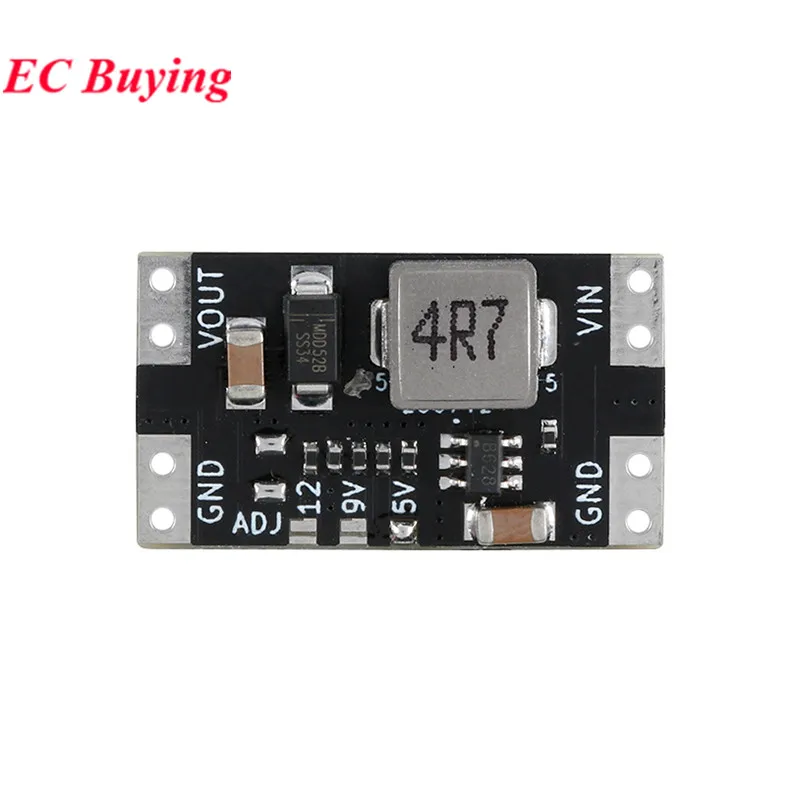 5 uds/1 ud XL3608 5V 9V 12V 2A Mini DC-DC elevador módulo de fuente de alimentación conmutada placa de interruptor 2,5 V-11,5 V voltaje de entrada - imagen 5