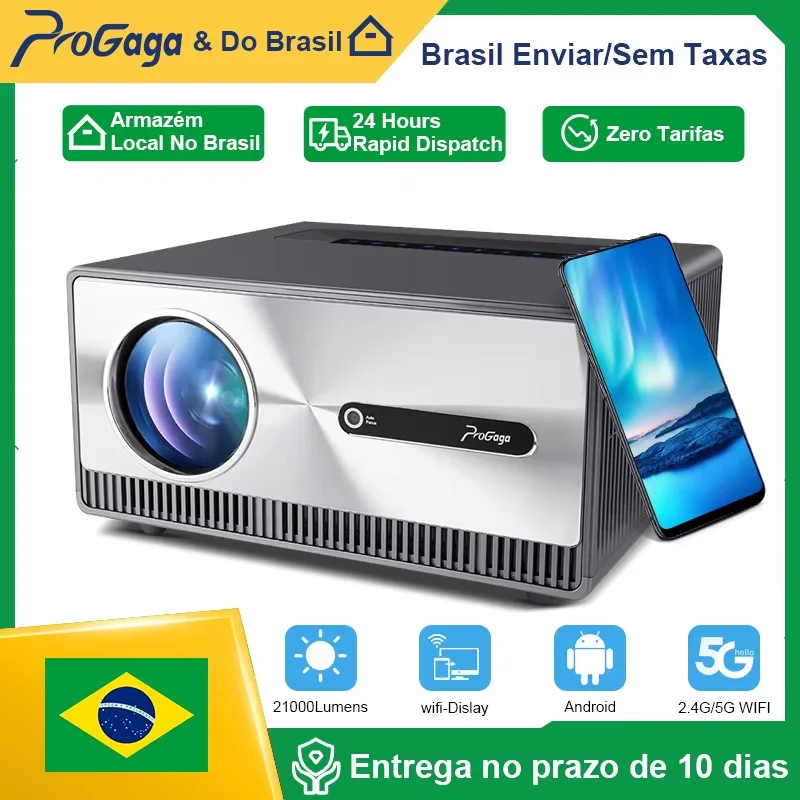 Proyector portátil PG600W Full HD 1080P, 4k, Android, WiFi, enfoque automático, PG600, cine en casa inteligente, películas al aire libre, PK, DLP - imagen 2