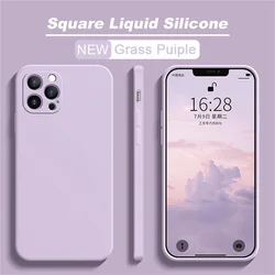 Funda de Silicona Líquida para iPhone X-15, Pro y Mini
