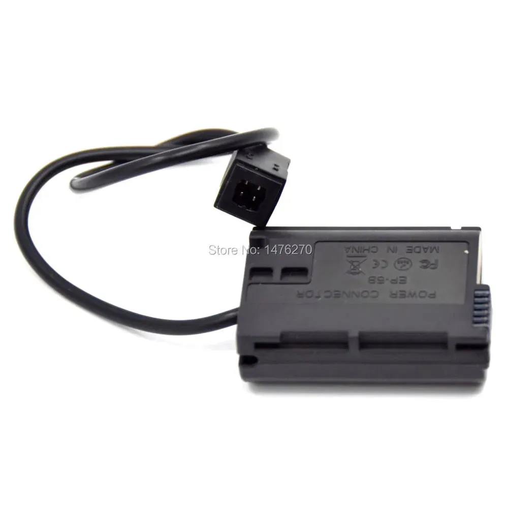 EP-5B batería falsa + adaptador de corriente de cámara EH-5 para Nikon, Z7, Z6, D7500, D7200, D7100, D850, D810, D810A, D800E, D750, D610, D600, D500, EN-EL15 - imagen 5