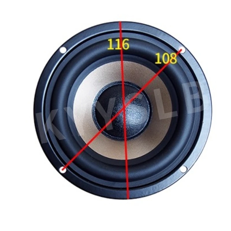 KYYSLB 30-60W 4-inch Subwoofer 4-inch Subwoofer Computer Speaker Fever Speaker Bluetooth Speaker Unit - imagen 5