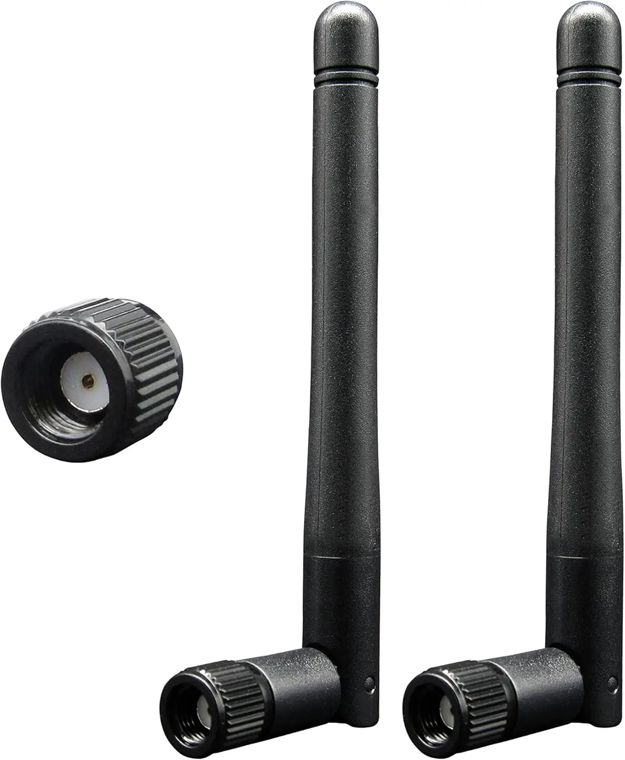 2 uds WiFi Bluetooth antena 2,4G 5G 5,8G con RP-SMA macho para placa base de juegos, cámara RV, Mini tarjeta inalámbrica PCIE M.2, enrutador - imagen 2