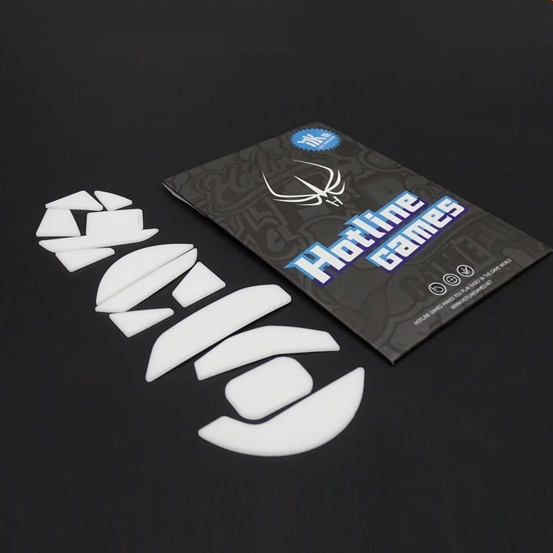 1 paquete de patines de ratón de hielo originales para Razer Basilisk con cable/X Hyperspeed/diseño de arco definitivo, pies deslizantes de ratones de PTFE