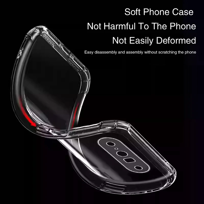 Funda de silicona suave para Google Pixel 10 Pro/10 Pro XL 5G Airbag TPU funda protectora transparente para teléfono diseño delgado a prueba de golpes - imagen 5