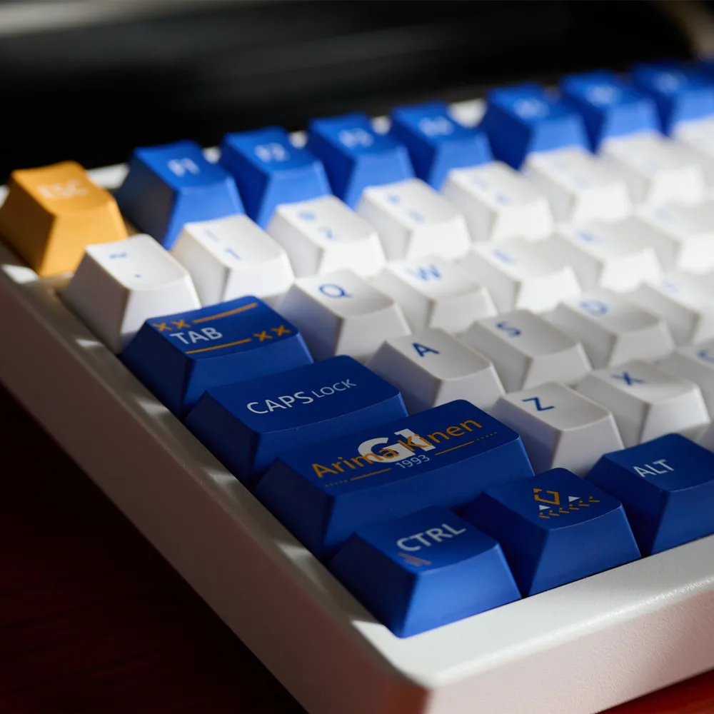 Tokai Teio-Juego de teclas Cherry Profile, 142 teclas, sublimación de tinte PBT, teclas de Anime para interruptores Mx, Teclado mecánico para jugar - imagen 2