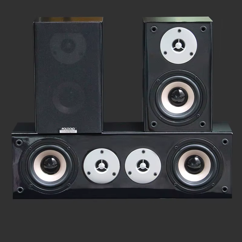 Altavoz Pasivo Envolvente 100W 4 Pulgadas Montaje Pared Cine Casa - imagen 2