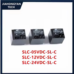 Relé original SLC-05VDC-SL-C SLC-12VDC-SL-C SLC-24VDC-SL-C 30A conversión de grupo de 5 pines